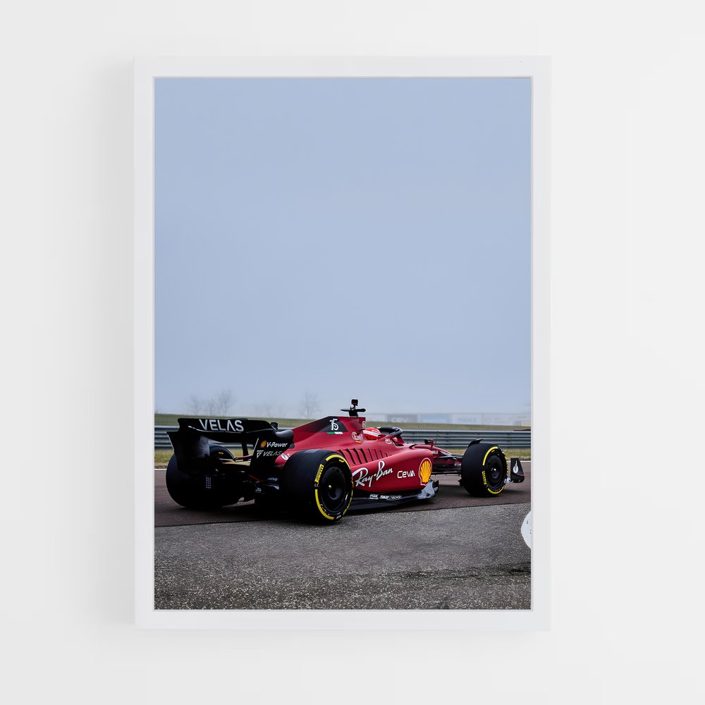 Poster Ferrari Incarnée – affiche Voitures de Formule 1 (vue 3)
